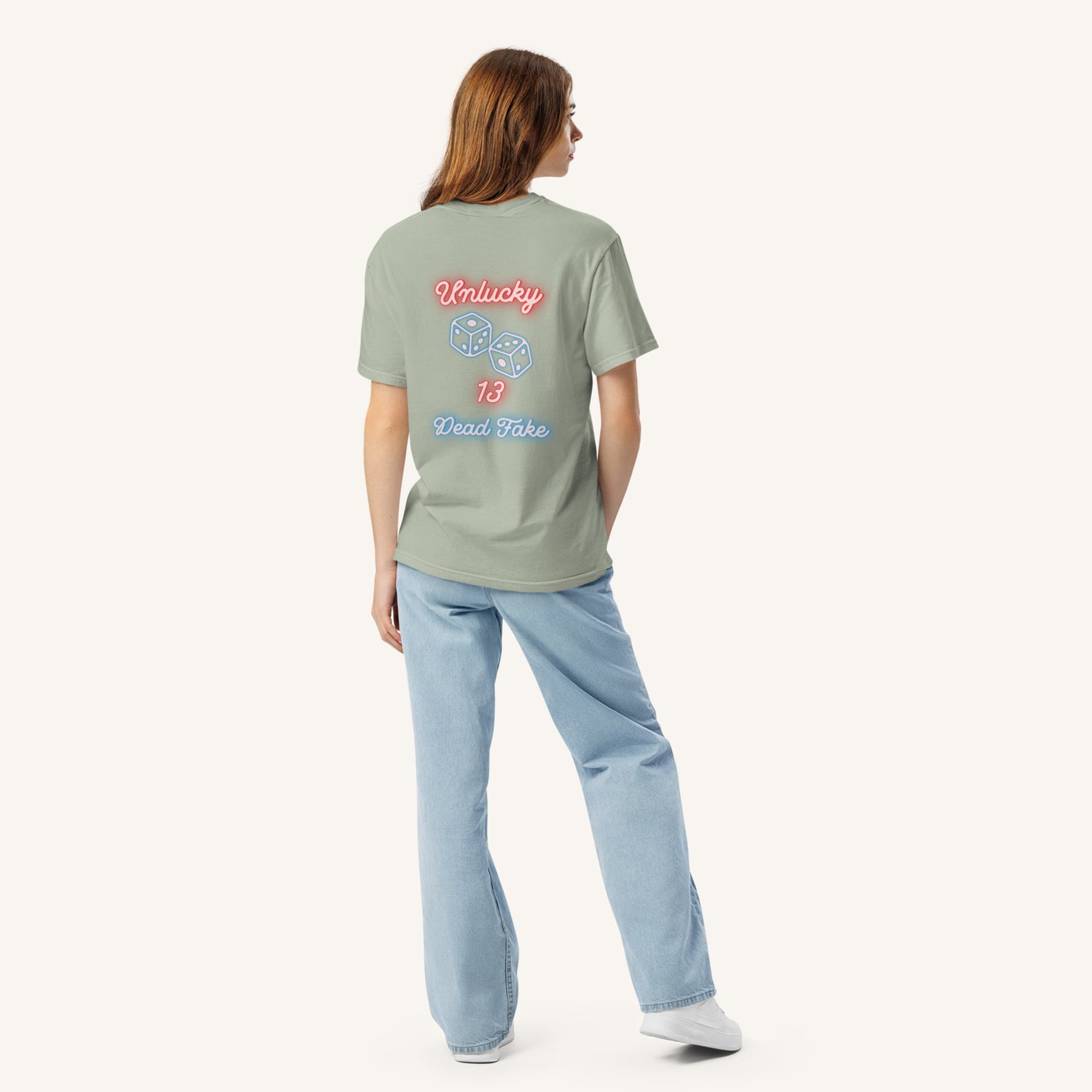 Unlucky 13 Heavyweight T-shirt.